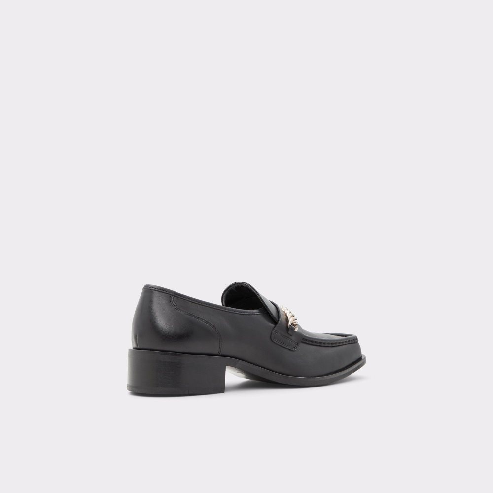 Black Aldo Nydendat Loafer - Lug sole | 143762-XRA