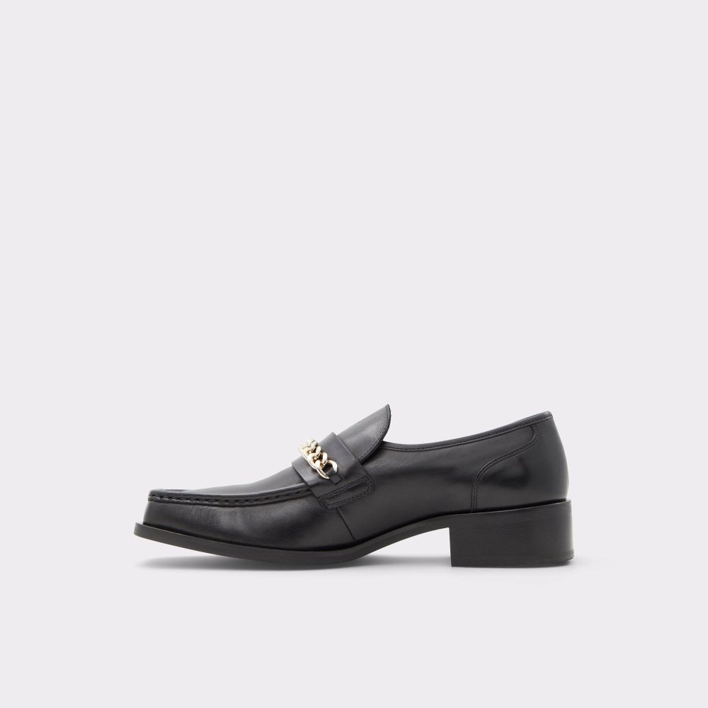 Black Aldo Nydendat Loafer - Lug sole | 143762-XRA