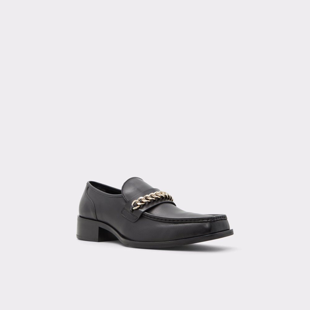 Black Aldo Nydendat Loafer - Lug sole | 143762-XRA