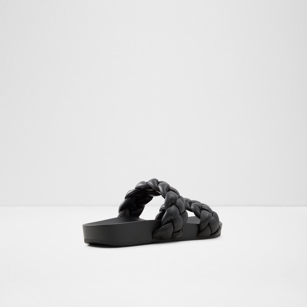 Black Aldo Oaka Slide sandal | 864271-TCF