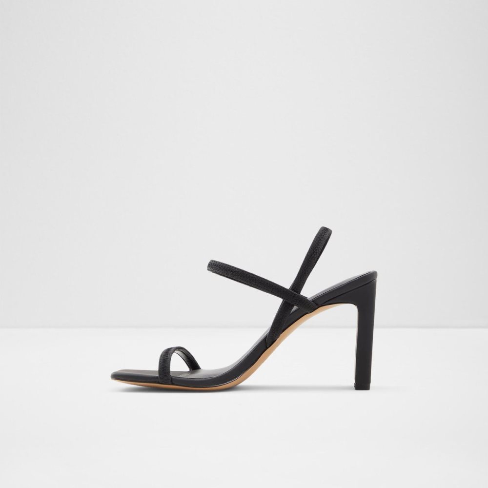 Black Aldo Okurr Strappy heeled sandal | 689723-EBF