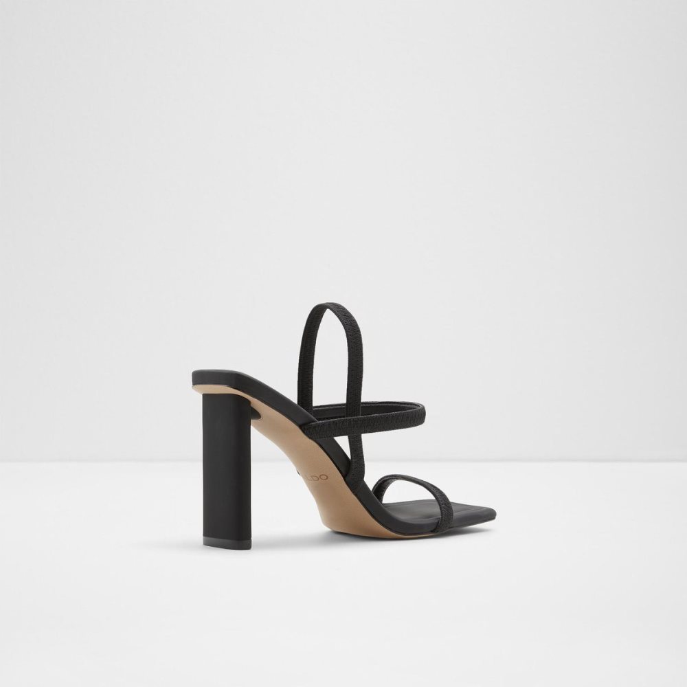 Black Aldo Okurra Strappy heeled sandal | 810597-RYZ