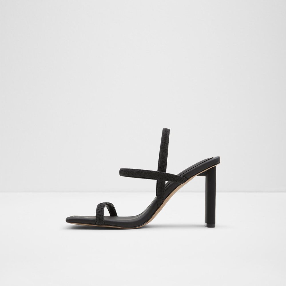 Black Aldo Okurra Strappy heeled sandal | 810597-RYZ