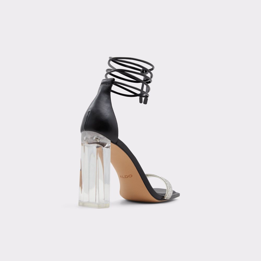 Black Aldo Onardonita Heeled sandal - Cup sole | 248731-IKD