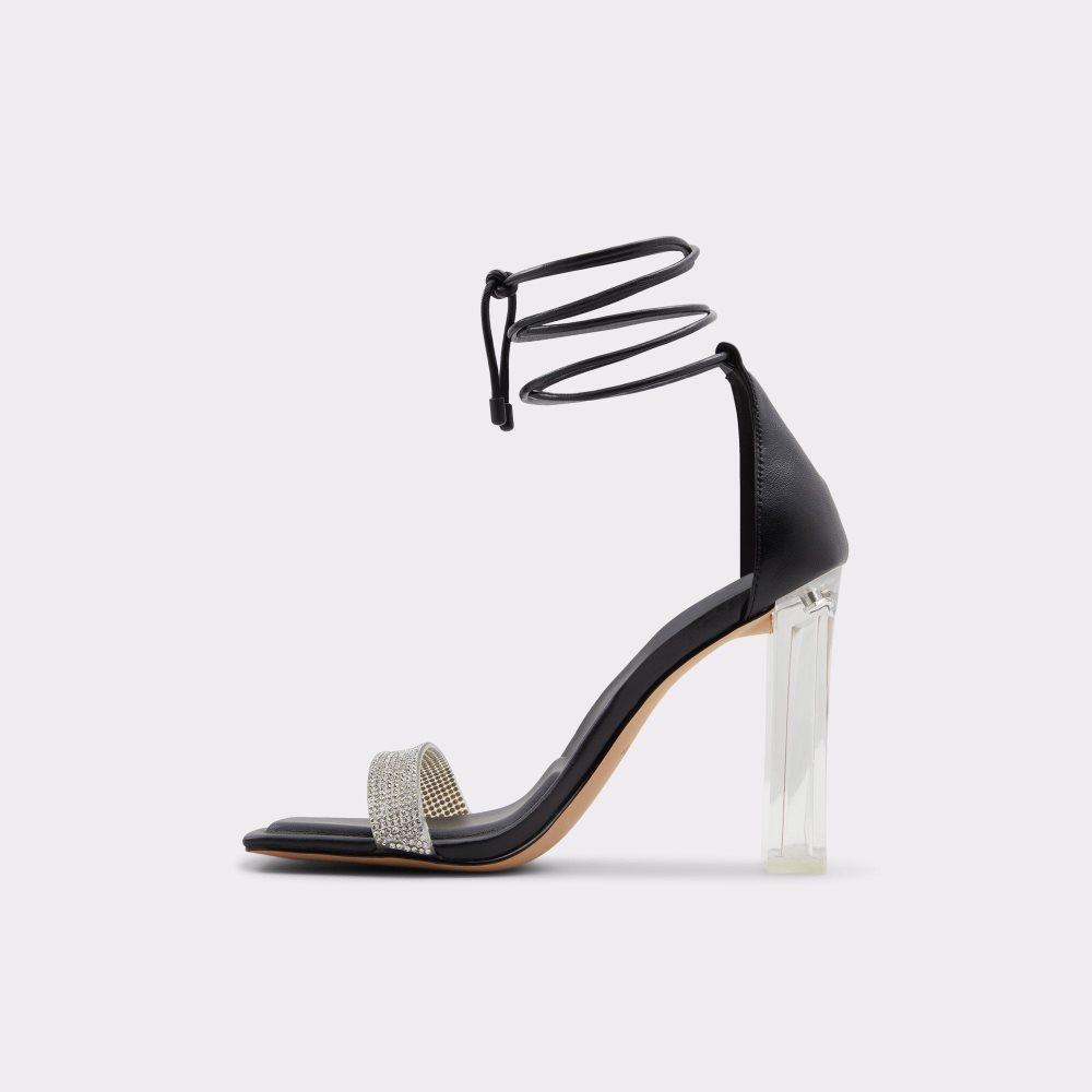 Black Aldo Onardonita Heeled sandal - Cup sole | 248731-IKD