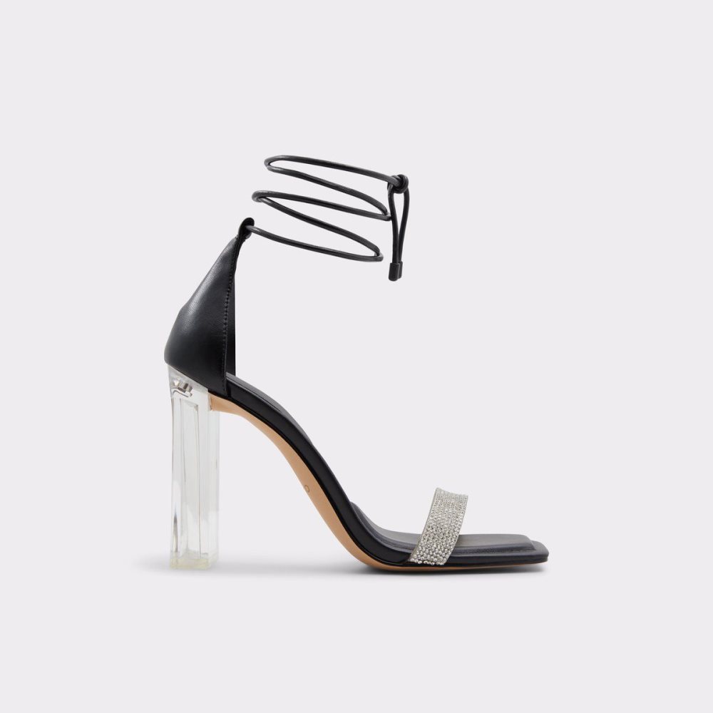 Black Aldo Onardonita Heeled sandal - Cup sole | 248731-IKD