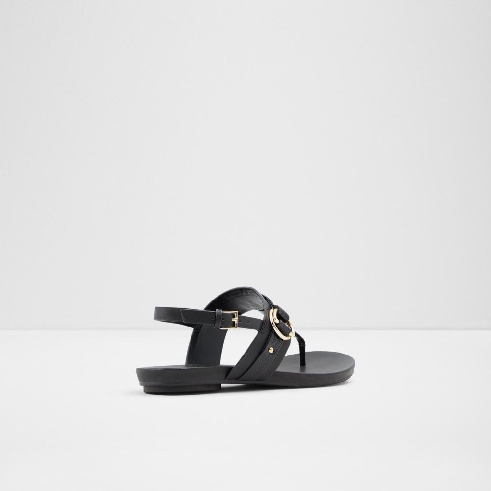 Black Aldo Pandra Thong sandal | 670521-XAM