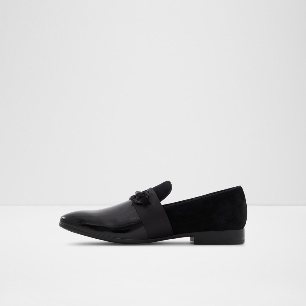 Black Aldo Popluxe Loafer | 237069-ECZ