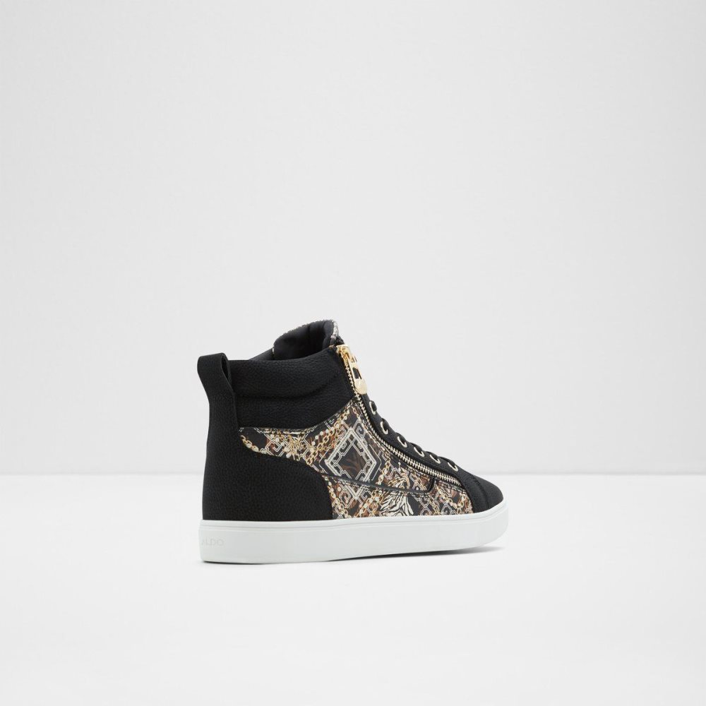 Black Aldo Popstar High top sneaker - Cup sole | 273185-EHT