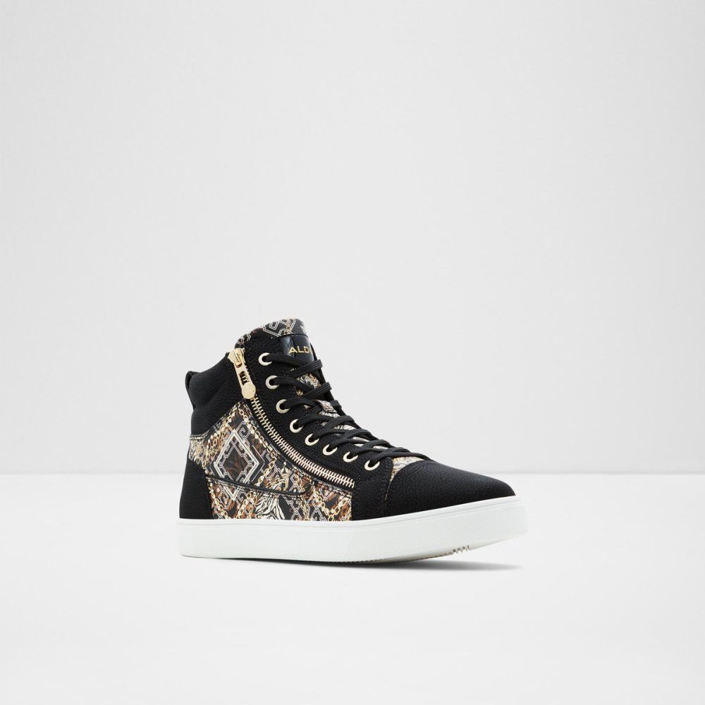 Black Aldo Popstar High top sneaker - Cup sole | 273185-EHT