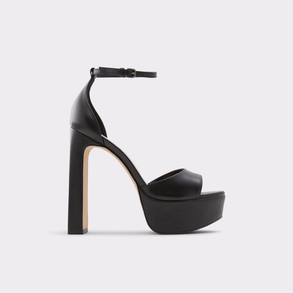 Black Aldo Posh High heel sandal - Block heel | 617482-XMN