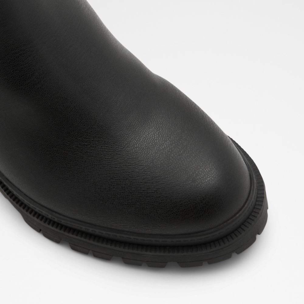 Black Aldo Qimas Chelsea boot - Lug sole | 184950-BYU