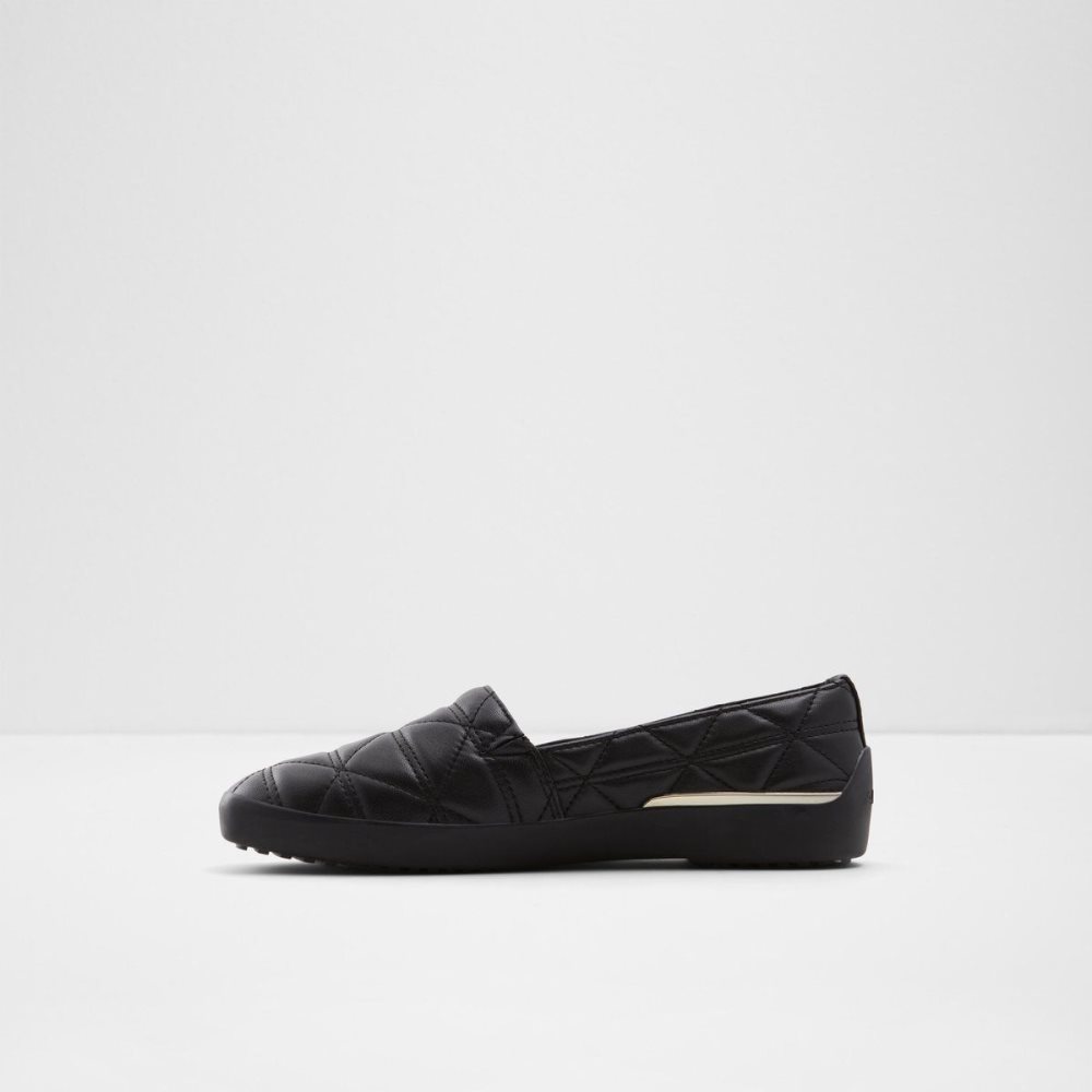 Black Aldo Quilten Slip on | 203896-IPE