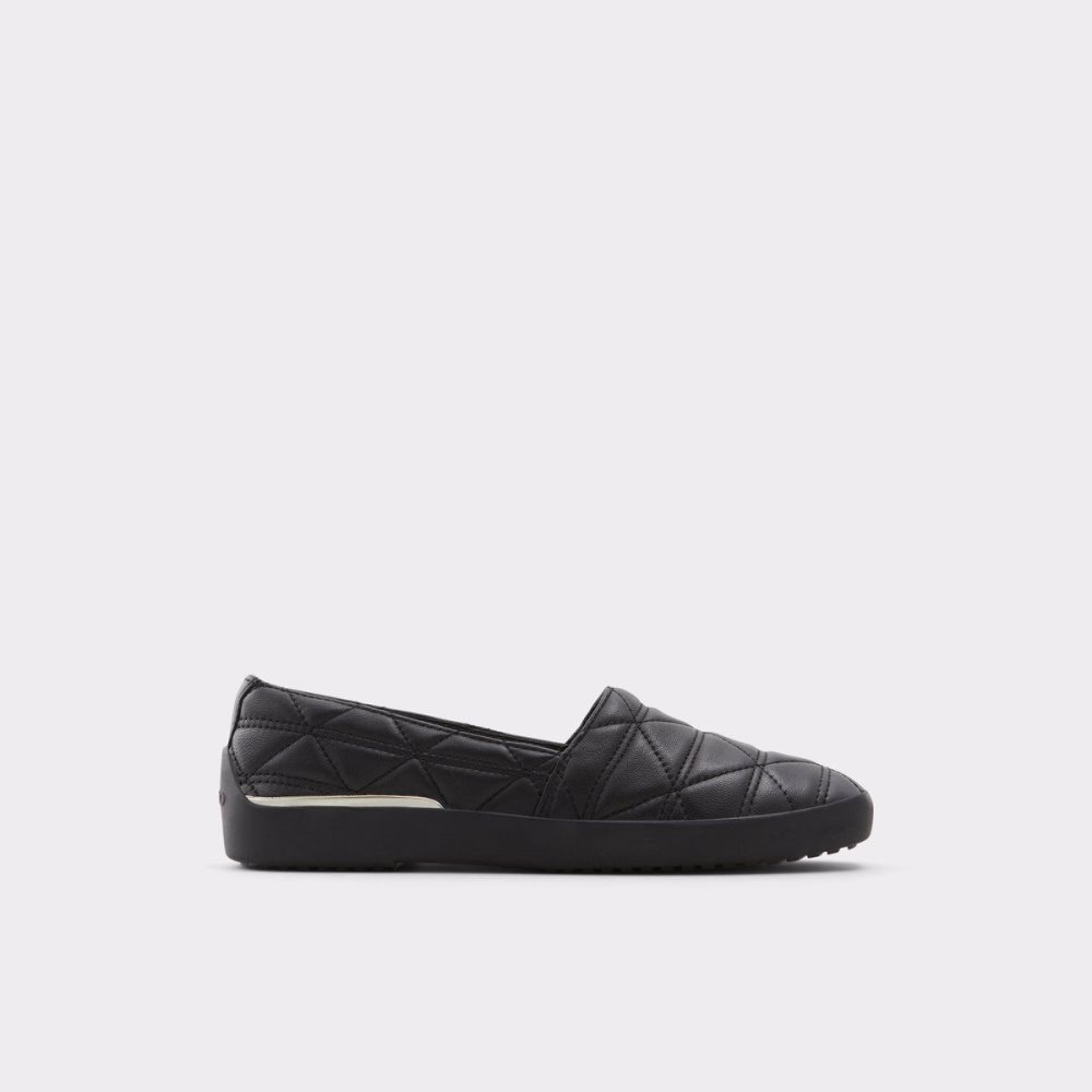 Black Aldo Quilten Slip on | 203896-IPE