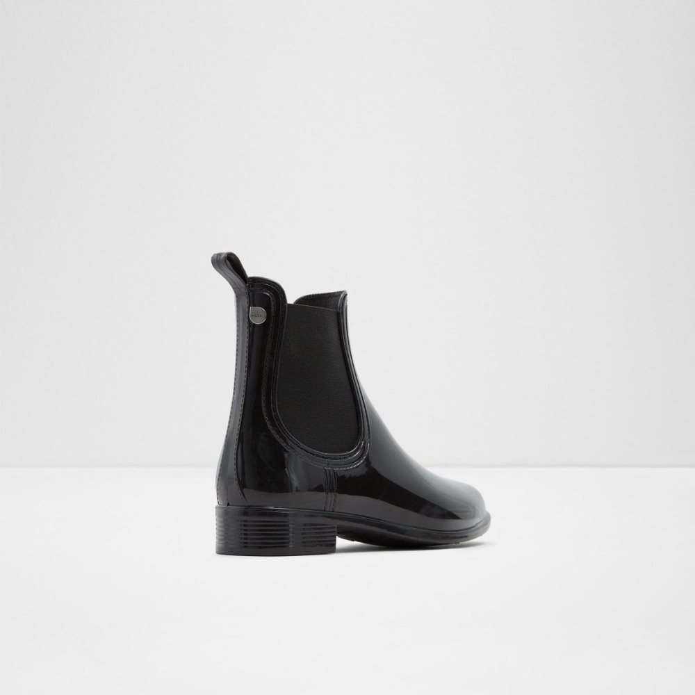 Black Aldo Rain Chelsea rain boot | 938524-LGI