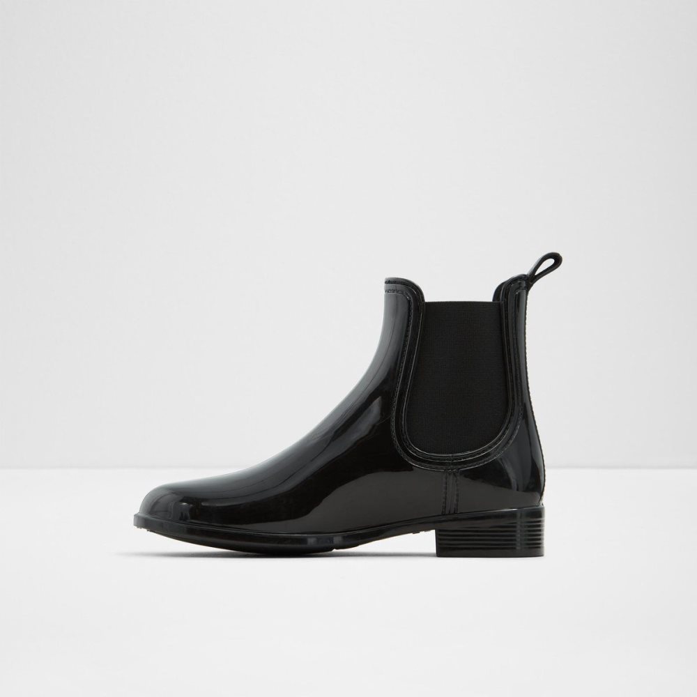 Black Aldo Rain Chelsea rain boot | 938524-LGI