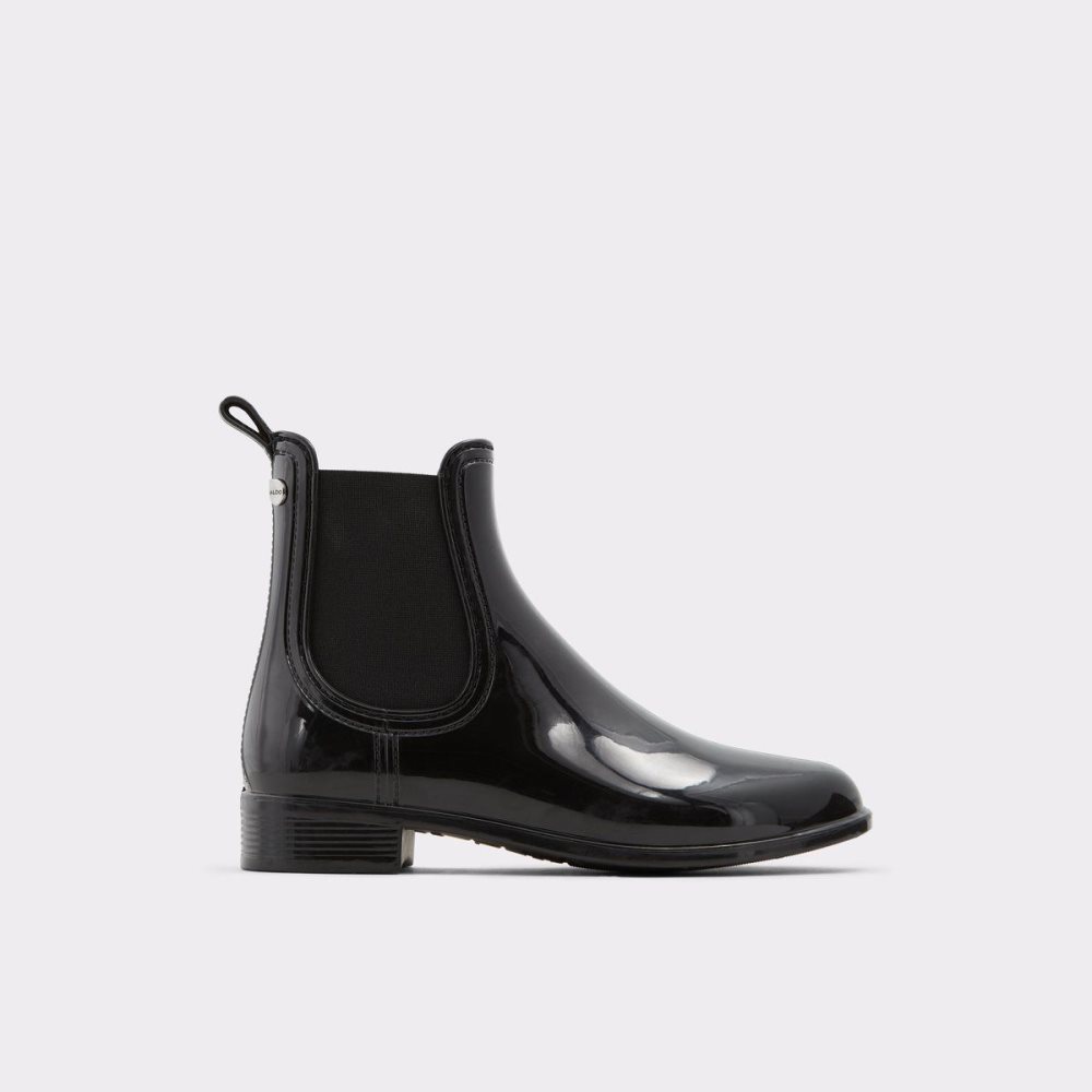 Black Aldo Rain Chelsea rain boot | 938524-LGI