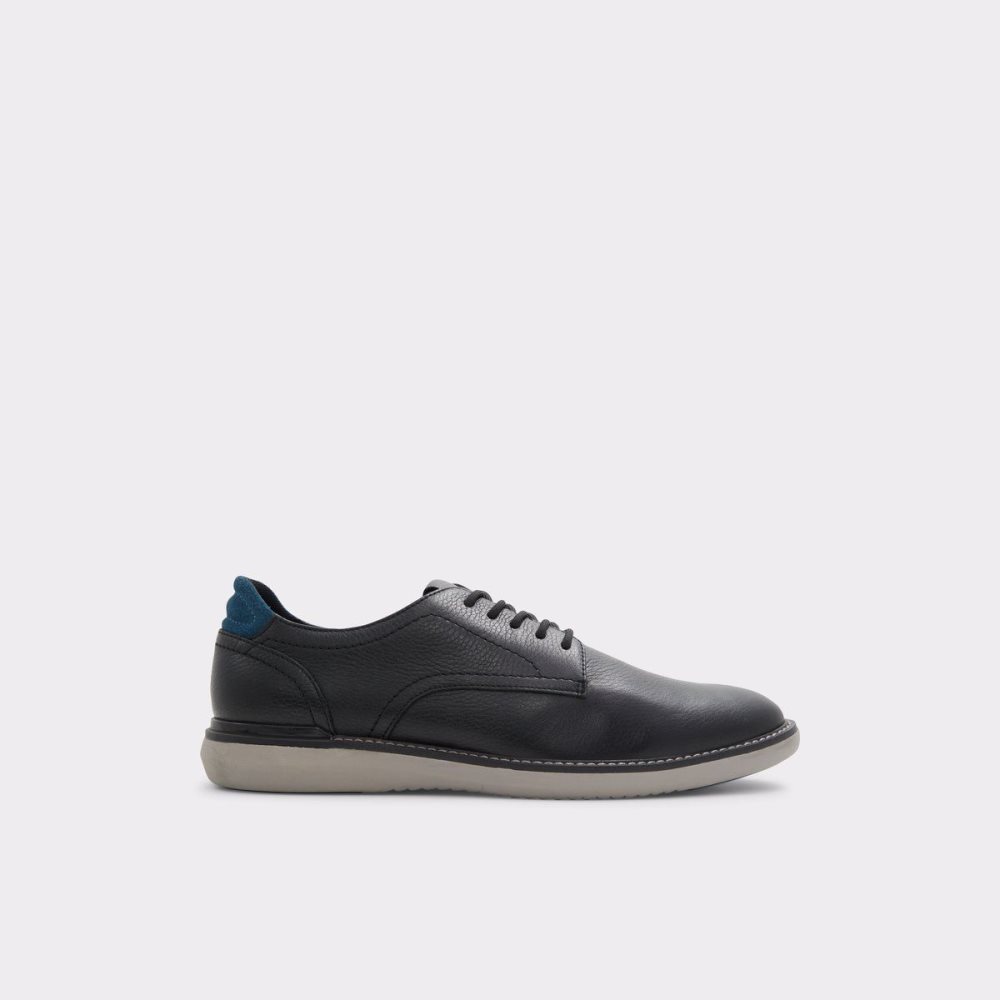 Black Aldo Rakersgrip Oxford shoe | 081749-ZTM