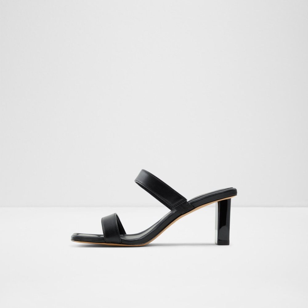 Black Aldo Ranalassi Heeled mule | 187459-XGD