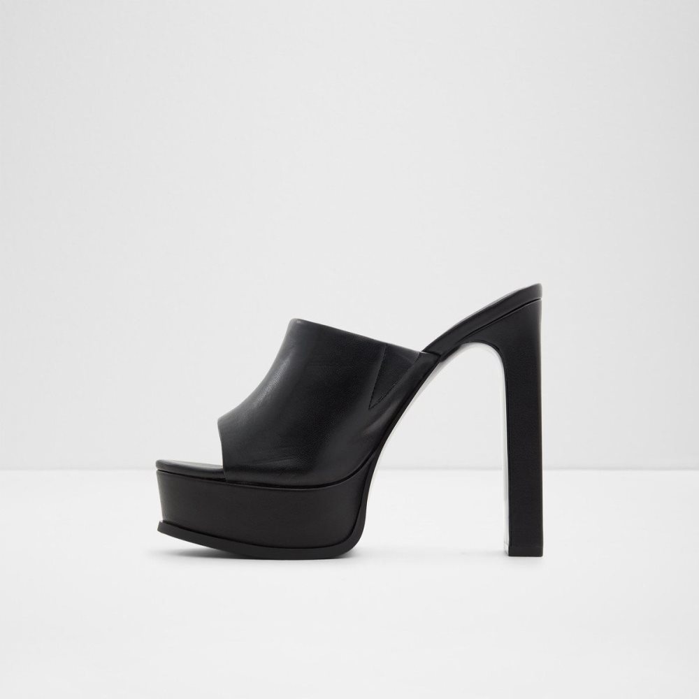 Black Aldo Savilla Heeled mule - Plateforme | 362901-TEY