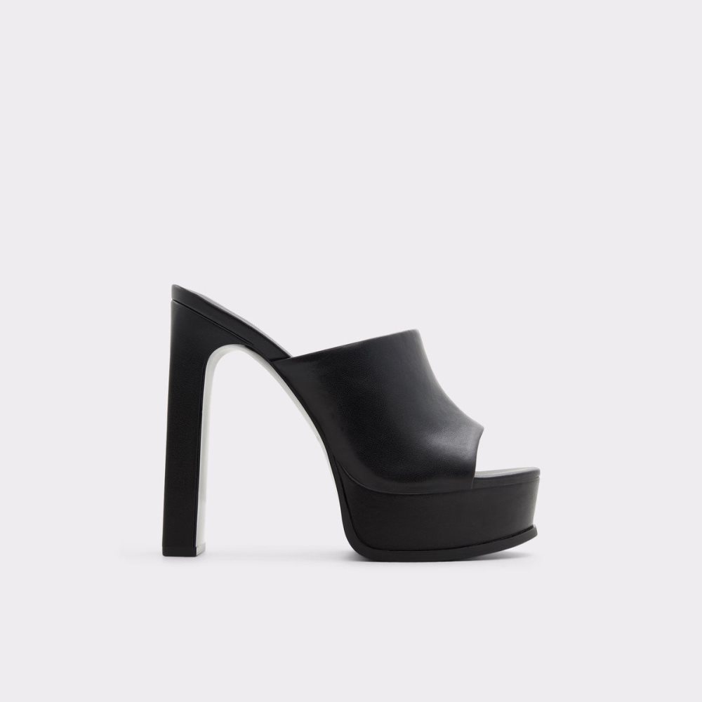 Black Aldo Savilla Heeled mule - Plateforme | 362901-TEY