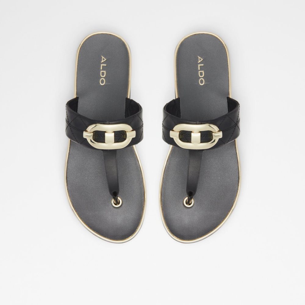 Black Aldo Searene Flip flop | 547930-LXM