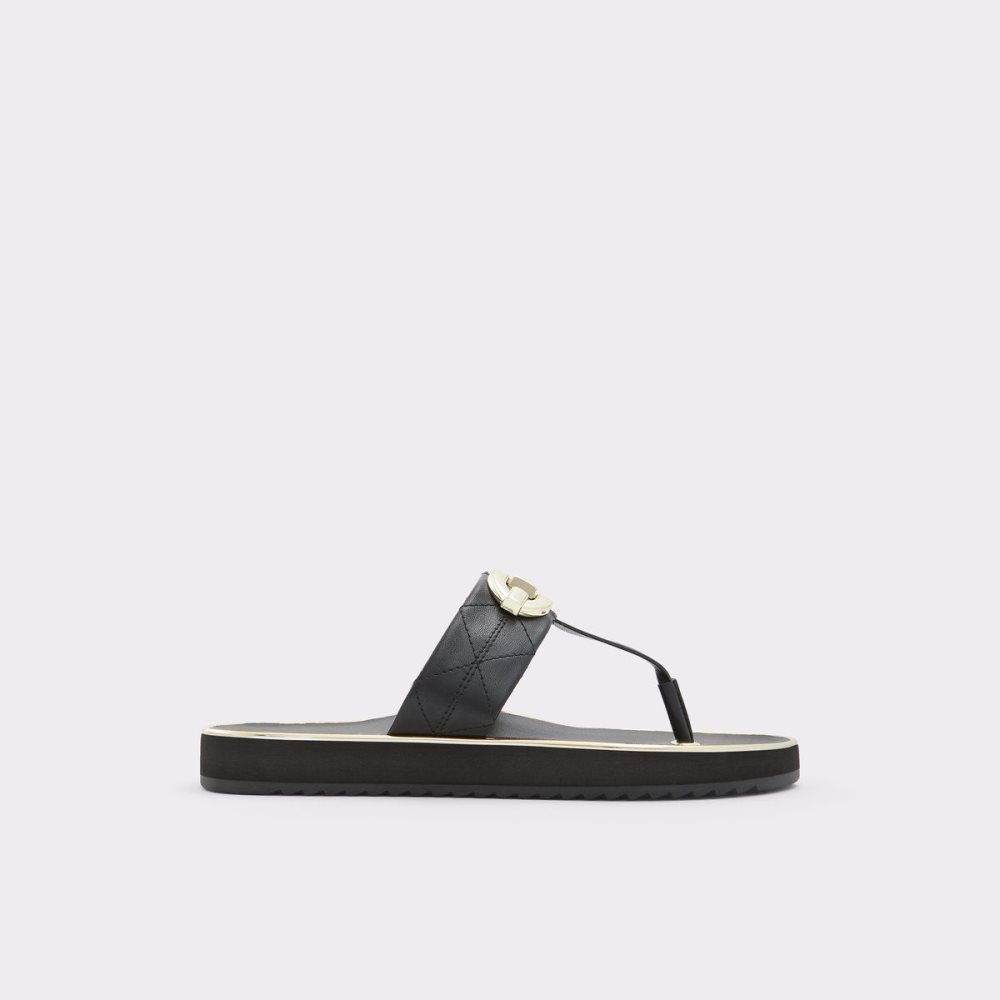 Black Aldo Searene Flip flop | 547930-LXM