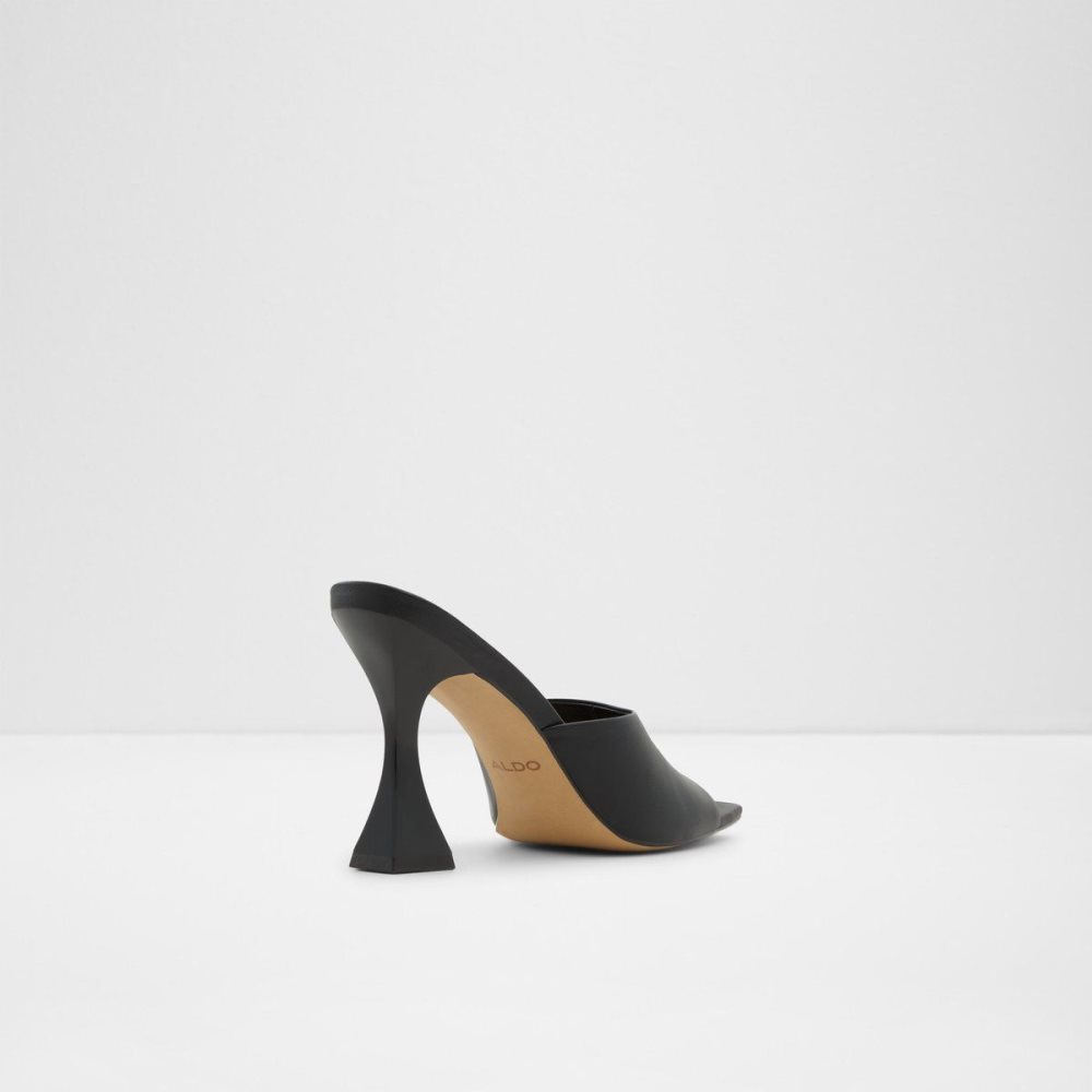 Black Aldo Selah Heeled mule | 759012-KZW