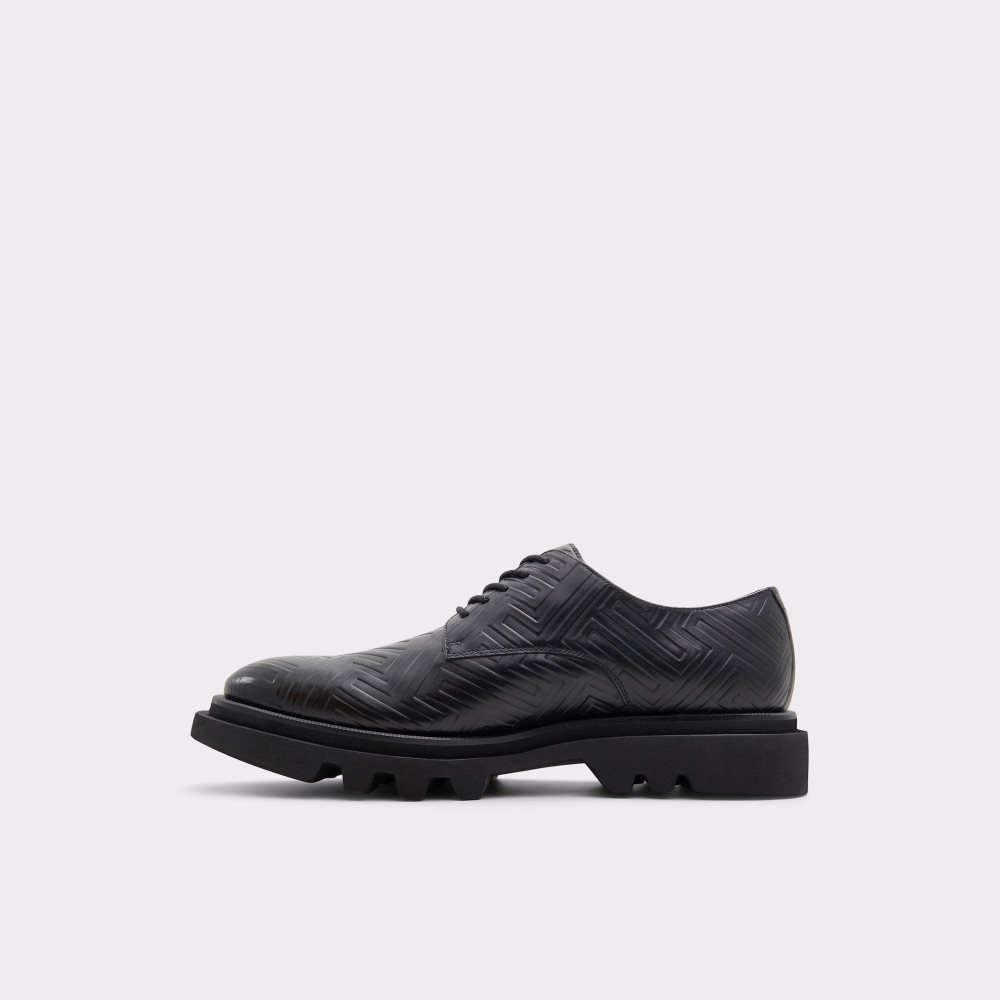 Black Aldo Sergei Oxford shoe - Lug sole | 512436-DNR