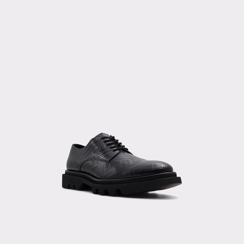 Black Aldo Sergei Oxford shoe - Lug sole | 512436-DNR