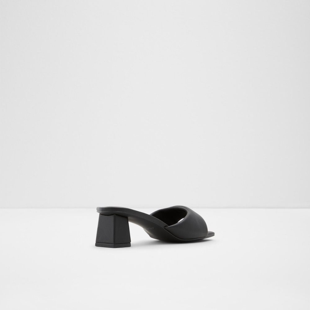 Black Aldo Simalia Heeled mule | 546798-AOH