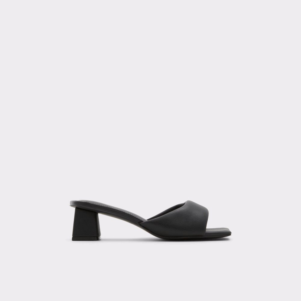 Black Aldo Simalia Heeled mule | 546798-AOH