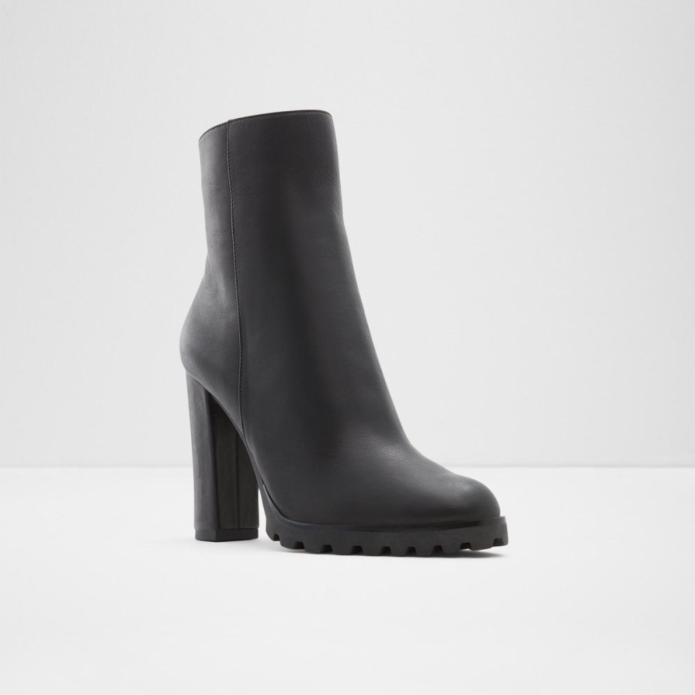 Black Aldo Tealith Ankle boot - Block heel | 673824-HLN