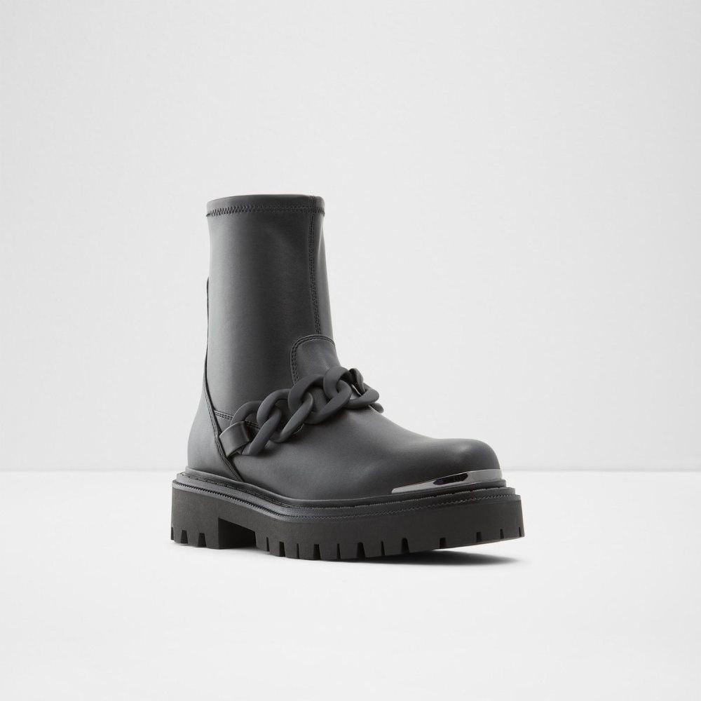 Black Aldo Valedar Ankle boot - Lug sole | 906382-KTJ