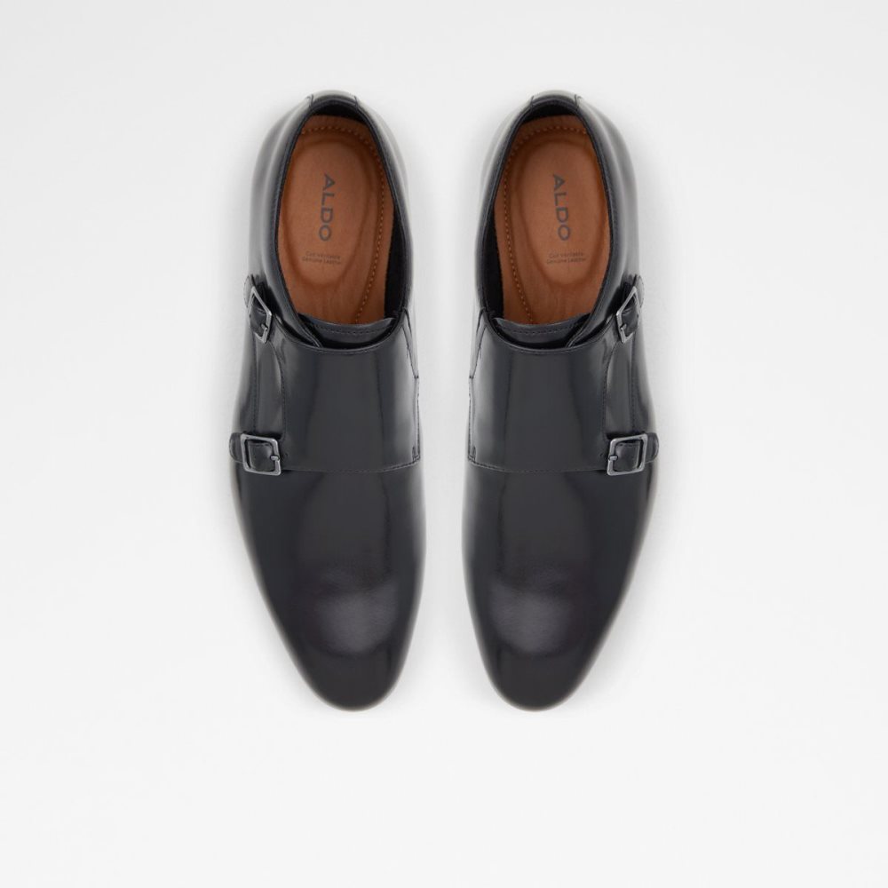 Black Aldo Wilde Monkstrap loafer | 364870-WUH