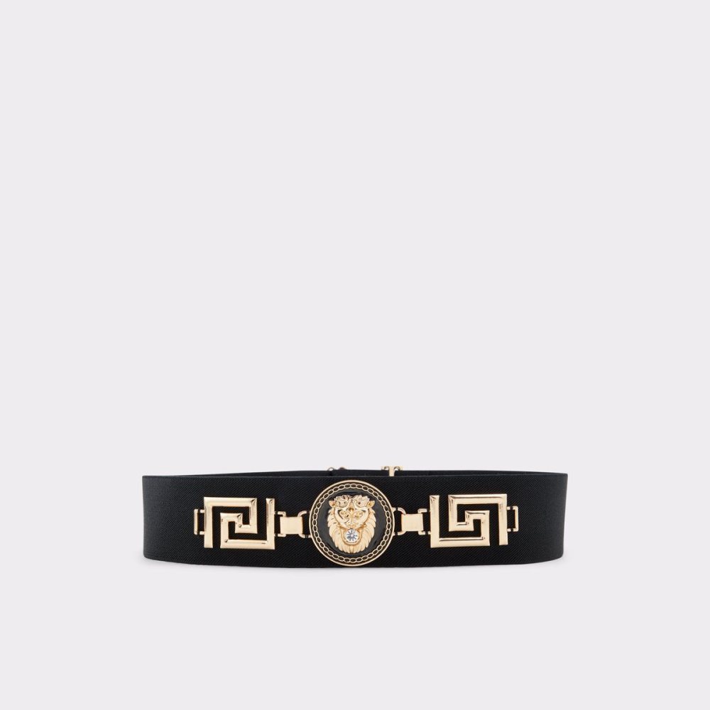 Black / Gold Aldo Bayssa Belt | 230845-ZPS