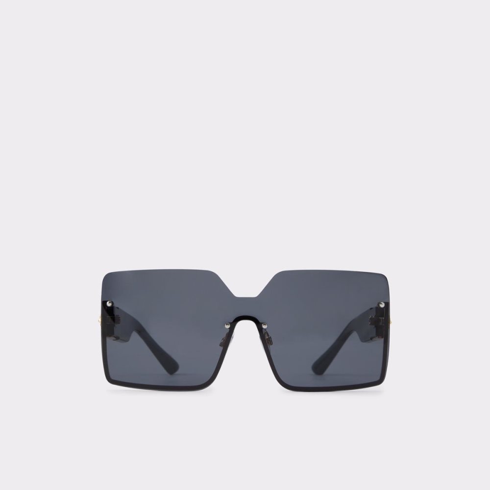 Black / Gold Aldo Devanandra Square sunglasses | 789214-OVQ