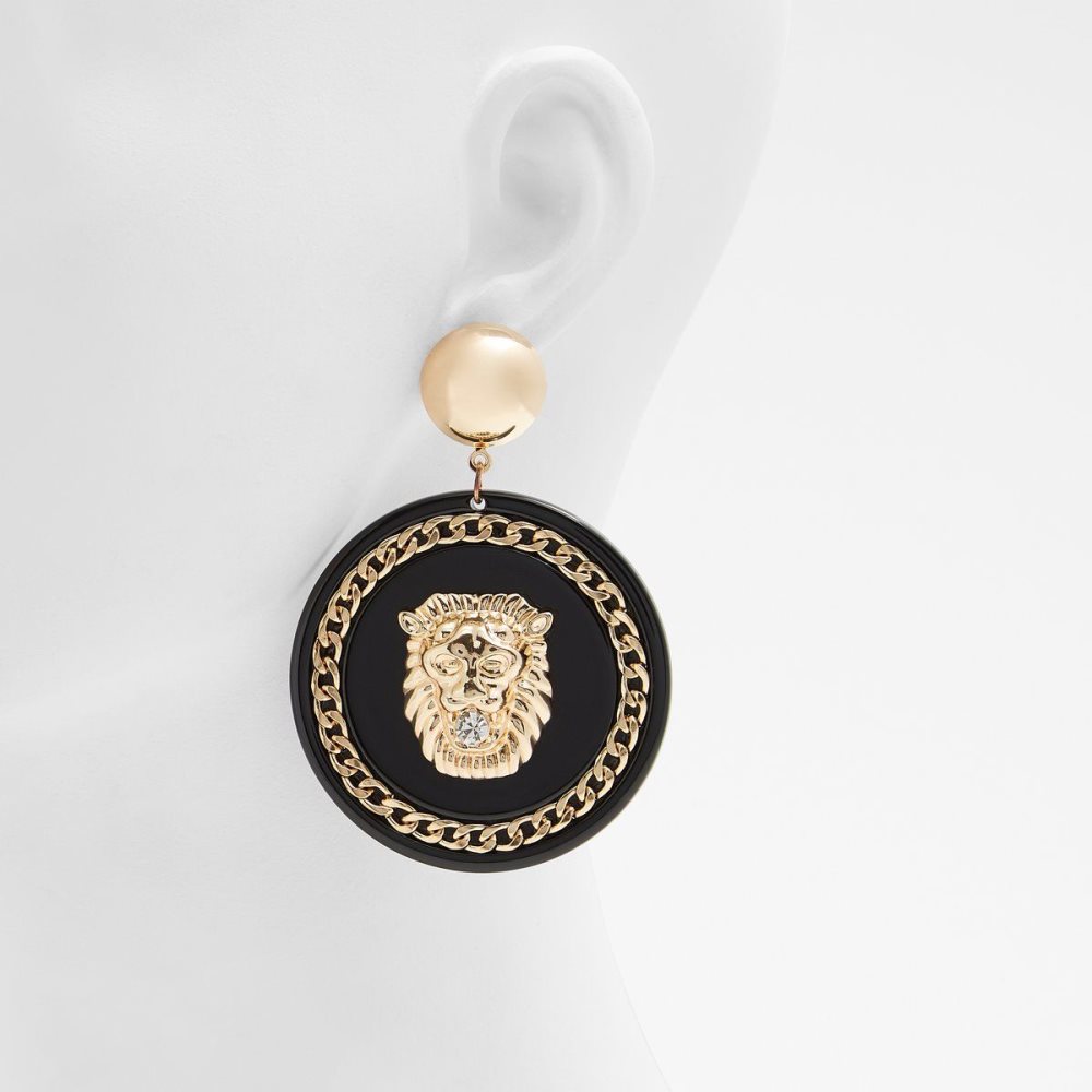 Black / Gold Aldo Glibeth Pendant earrings | 975384-VAF