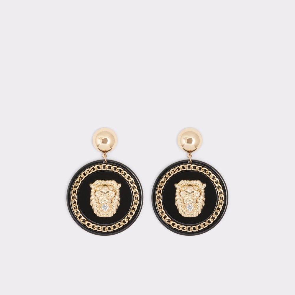 Black / Gold Aldo Glibeth Pendant earrings | 975384-VAF