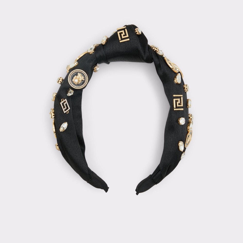 Black / Gold Aldo Sovran Headband | 610358-RDG