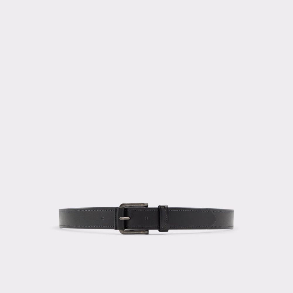 Black / Silver Aldo Erlicheer Belt | 701958-SQU