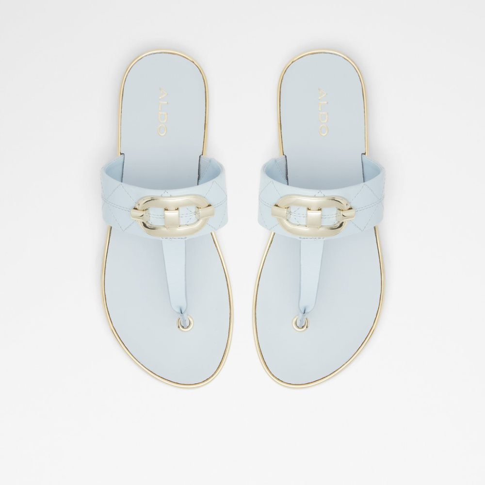 Blue Aldo Searene Thong sandal | 678921-TEN