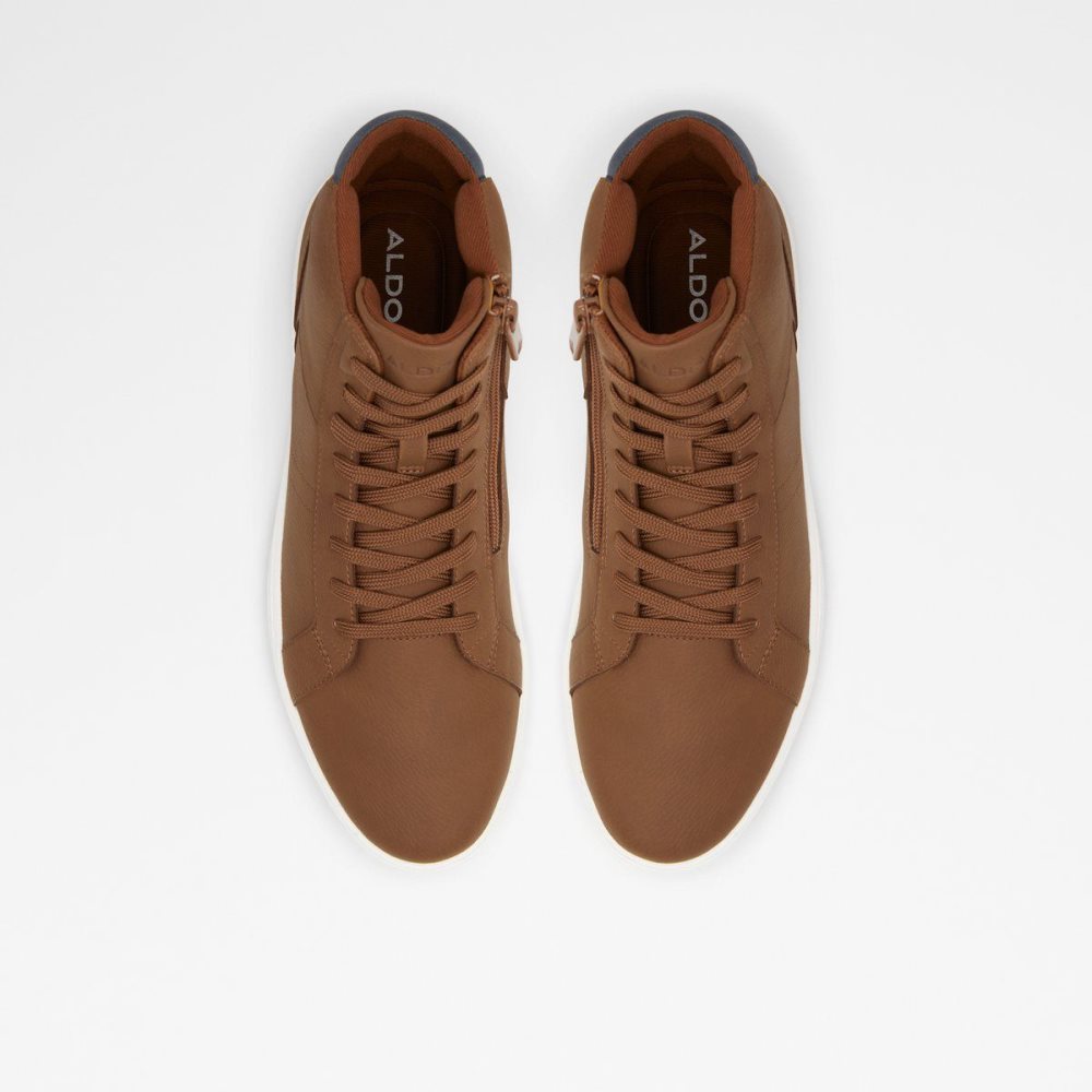 Brown Aldo Afiac High top sneaker - Cup sole | 916358-XJO