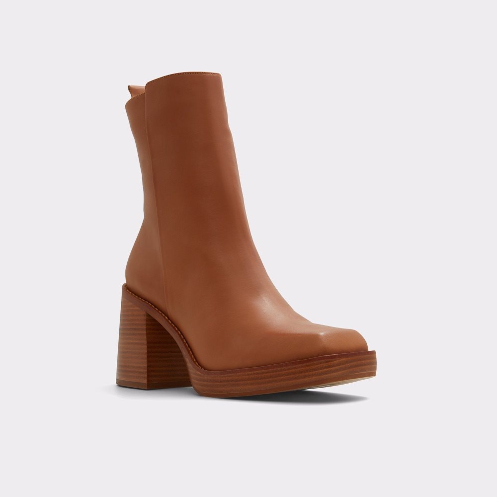 Brown Aldo Benrubin Ankle boot - Block heel | 107624-HPL