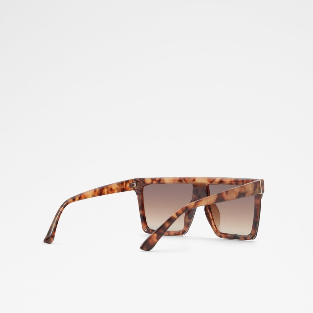 Brown Aldo Brightside Shield sunglasses | 328945-XGO