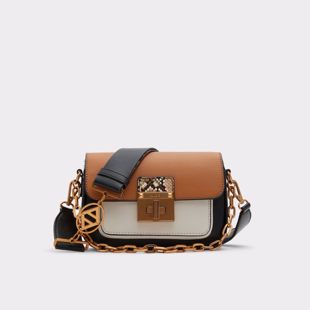 Brown Aldo Celestica Crossbody bag | 194208-BAD