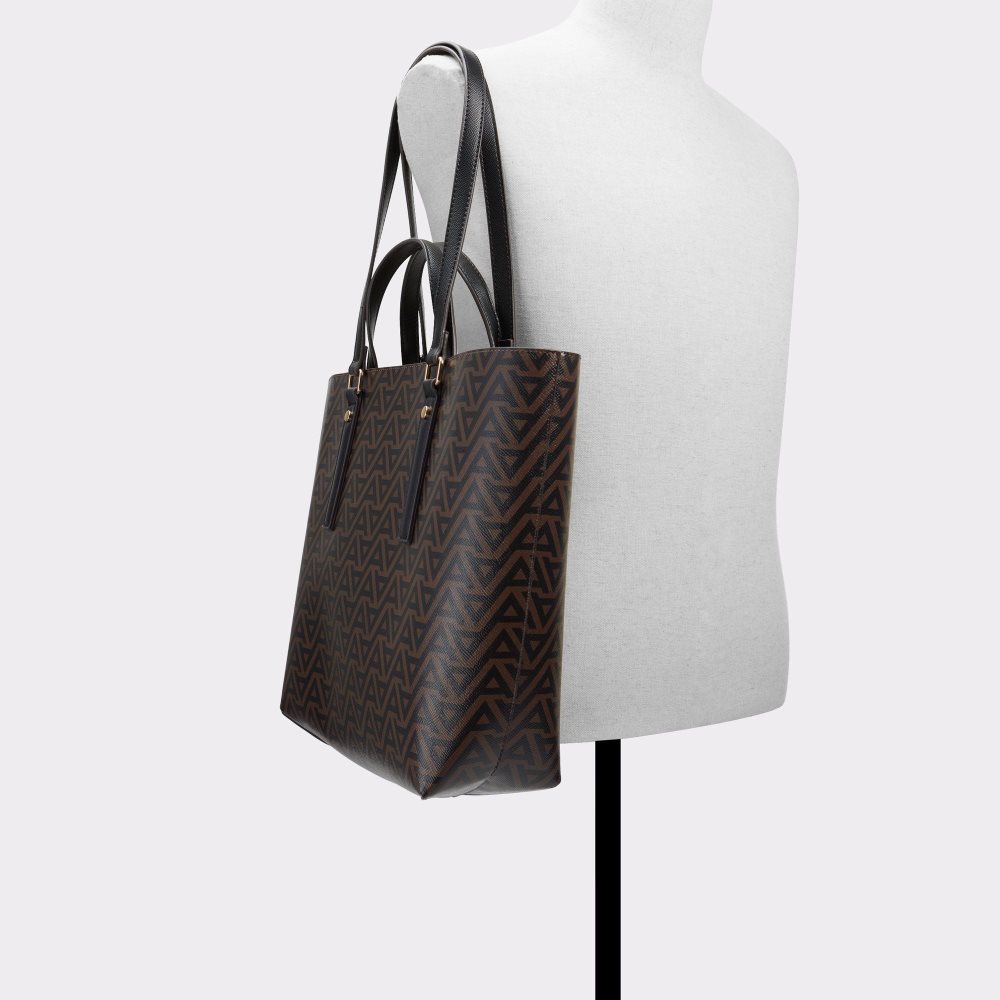 Brown Aldo Cibriannx Tote bag | 892356-UOZ