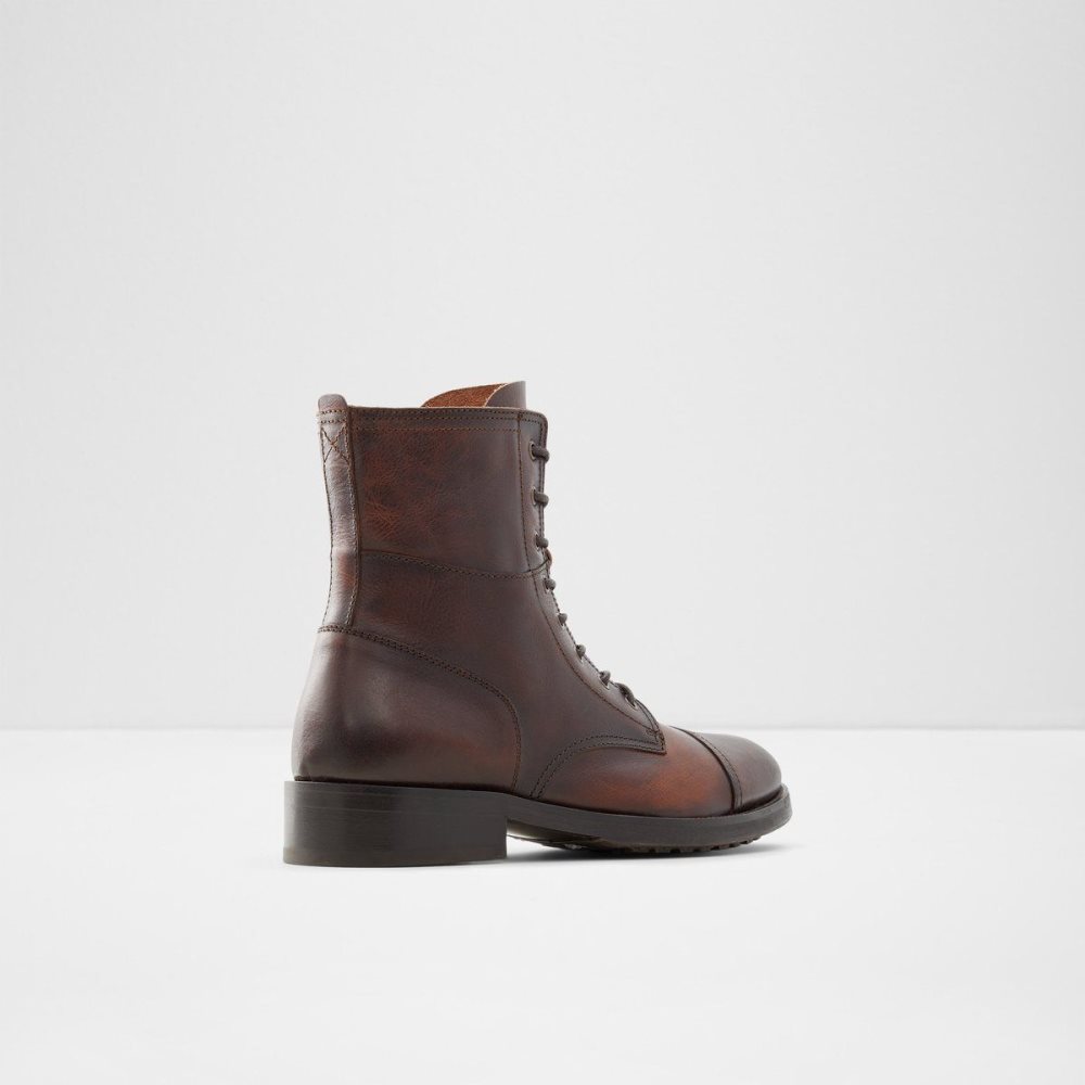 Brown Aldo Coolport Lace up ankle boot | 853149-BJC