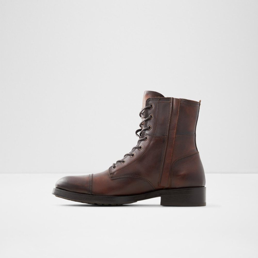 Brown Aldo Coolport Lace up ankle boot | 853149-BJC