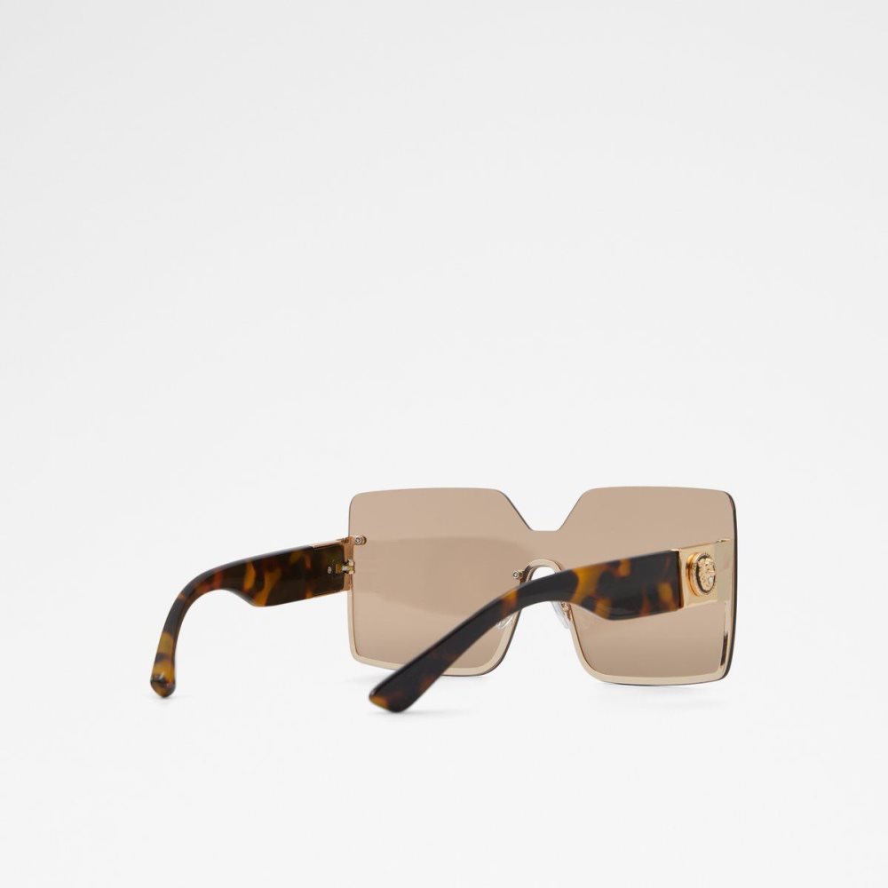 Brown Aldo Devanandra Square sunglasses | 194628-SWP